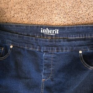 Inherit Women's Blue Denim Skirt